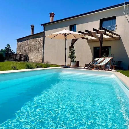 Boutique House Istria With Pool And Fireplace
